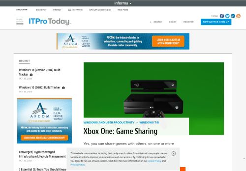 
                            9. Xbox One: Game Sharing | IT Pro