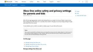 
                            3. Xbox One online safety and privacy settings for parents and ...