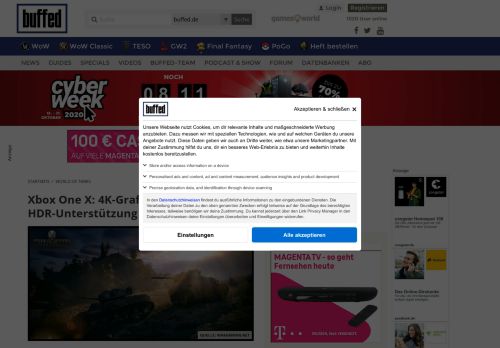 
                            6. Xbox One X: 4K-Grafik-Upgrade mit HDR-Unterstützung für World of ...