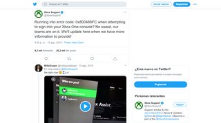 
                            8. Xbox Support on Twitter: 