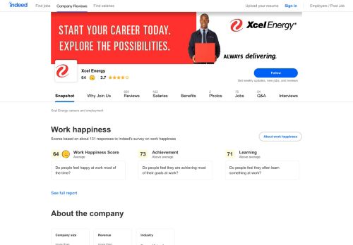 
                            8. Xcel Energy Careers and Employment | Indeed.com