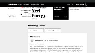 
                            12. Xcel Energy - ConsumerAffairs.com