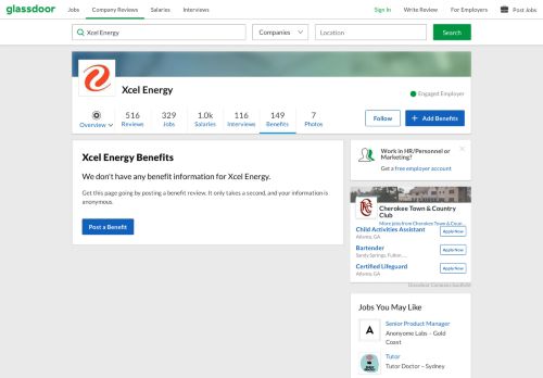 
                            13. Xcel Energy Employee Benefits and Perks | Glassdoor.com.au