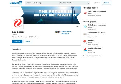 
                            11. Xcel Energy | LinkedIn