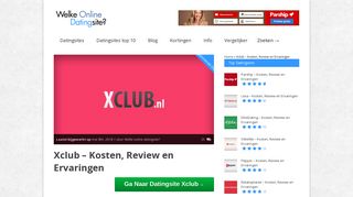 
                            2. Xclub - Kosten, Review en Ervaringen - Maart 2019 - NIEUW!
