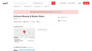 
                            12. Xclusive Beauty & Barber Salon - CLOSED - Barbers - 2281 Main St ...