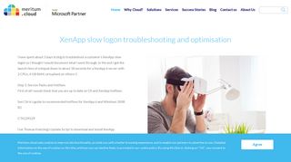 
                            2. XenApp slow logon troubleshooting and optimisation | Meritum Cloud