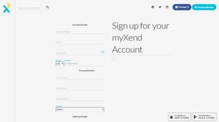 
                            7. Xend Express: Registration