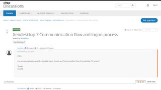 
                            2. Xendesktop 7 Communinication flow and logon process - XenDesktop 7 ...