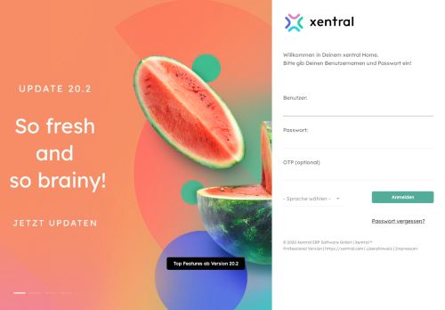 
                            5. Xentral Login - COS GbR