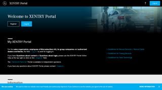 
                            5. XENTRY Portal - Home - Daimler