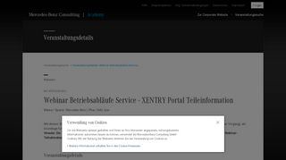 
                            9. XENTRY Portal Teileinformation - Mercedes-Benz Consulting