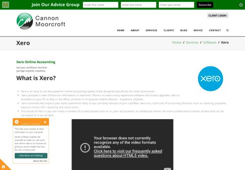 
                            10. Xero | Cannon Moorcroft Limited | High Wycombe