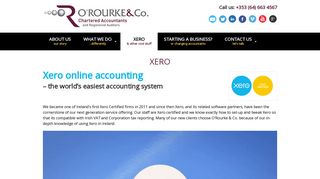 
                            4. Xero Certified Advisor Ireland - O'Rourke & Co. Accountants | O ...