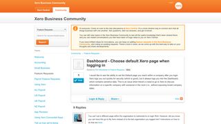 
                            10. Xero Community - Dashboard - Choose d...