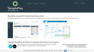 
                            2. Xero - Online Payroll Software Ireland : SimplePay