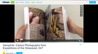 
                            10. Xerophile: Cactus Photographs from Expeditions of the Obsessed, £47 ...