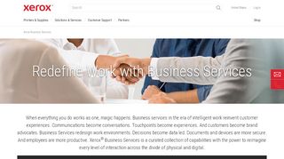 
                            6. Xerox Services for Business
