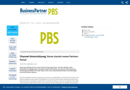 
                            9. Xerox startet neues Partner-Portal - BusinessPartner PBS