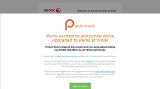 
                            10. Xerox UK Perks at Work: Sign In