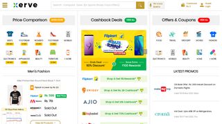 
                            2. Xerve.in: India's No. 1 Price Comparison, Special Offers & Cashback ...