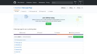 
                            6. XeusHack/Fake-Login-Page - GitHub
