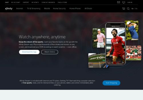 
                            4. Xfinity Stream TV App