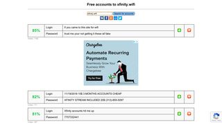 
                            13. xfinity.wifi - free accounts, logins and passwords