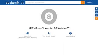 
                            13. XFIT - CrossFit Vechta - BC Vechta e.V. - auskunft.de