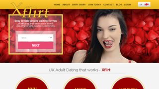 
                            10. Xflirt UK adult dating. For a better love life.