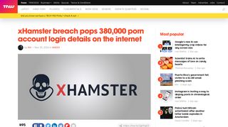 
                            8. xHamster breach pops 380,000 porn account login details on the ...
