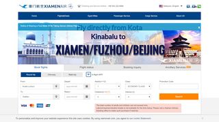 
                            2. Xiamen Airlines（Malaysia）-Flights Search_Discount Airfare_Cheap ...