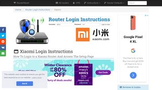 
                            5. Xiaomi Login: How to Access the Router Settings | RouterReset