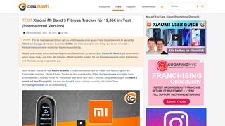 
                            10. Xiaomi Mi Band 3 Langzeittest: Der beste Fitness-Tracker für 22€