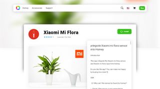 
                            9. Xiaomi Mi Flora | Homey Apps