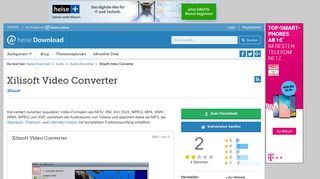 
                            7. Xilisoft Video Converter | heise Download