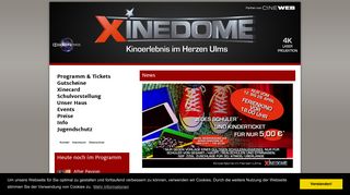 
                            2. Xinedome Ulm - Kinoprogramm und Veranstaltungen in Ulm