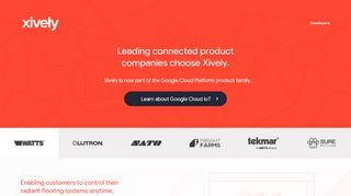 
                            2. Xively: IoT Platform for Connected Devices