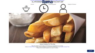 
                            12. XL-Pfannen-Pommes-frites mit Dip Rezept - Rama