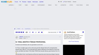 
                            9. XL TUNAI, AMATIR DI TENGAH PROFESIONAL | KASKUS