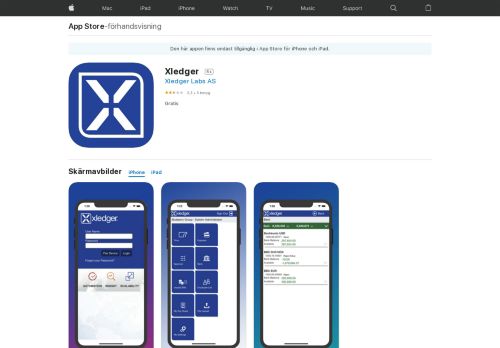 
                            10. Xledger i App Store - iTunes - Apple