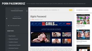 
                            5. Xlgirls Password – Porn PasswordsZ
