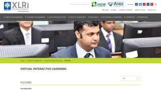
                            8. XLRI - Virtual Interactive Learning - Postgraduate Certificate In Human ...