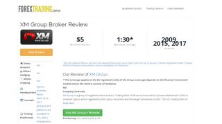
                            6. XM Forex Broker Review: Sign Up Bonus, Spreads & Demo Accounts