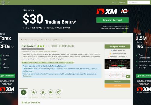 
                            9. XM | Forex Brokers Reviews | Forex Peace Army