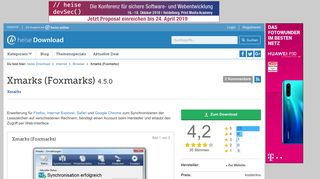
                            11. Xmarks (Foxmarks) | heise Download