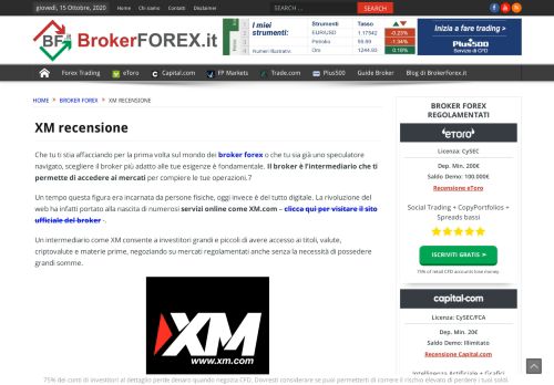 
                            5. XM.COM: guida per iniziare a negoziare online - Brokerforex.it