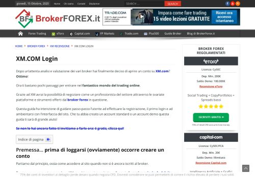 
                            4. XM.COM login: come loggarsi nel modo corretto - Brokerforex.it