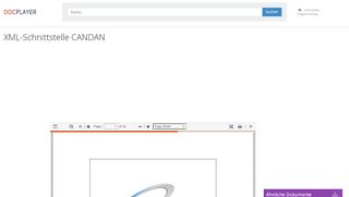 
                            7. XML-Schnittstelle CANDAN - PDF - DocPlayer.org