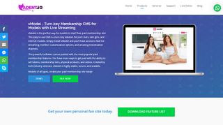 
                            9. xModel - Paid Membership CMS with Live Webcam For Models